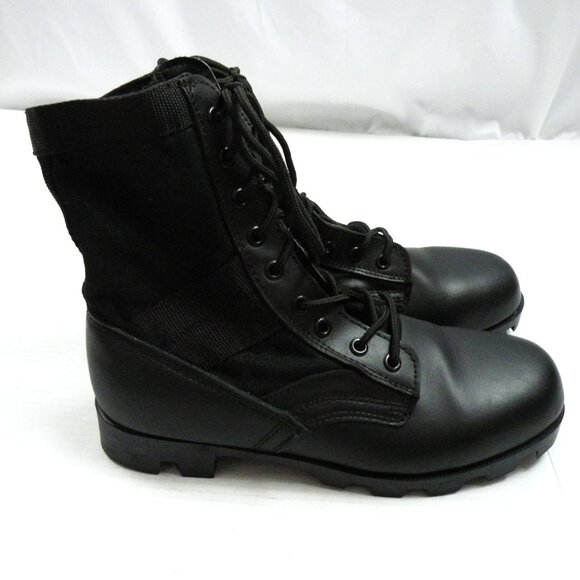 NWOB Rothco Military Combat Jungle Boots, Men\'s size 11, black main image 5
